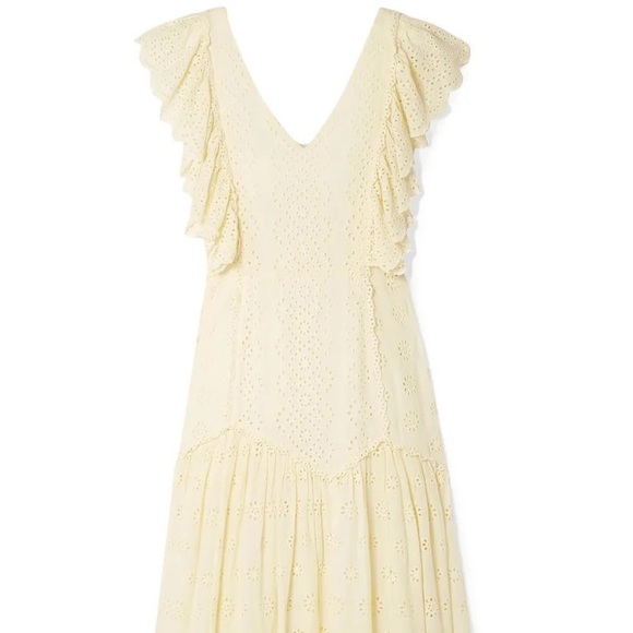Love Shack Fancy-Cressida Eyelet Maxi Dress - Picture 6 of 9